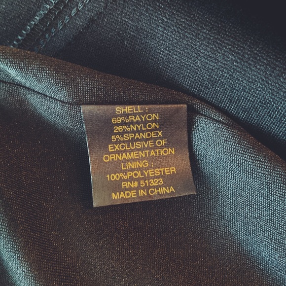 Cynthia Steffe Black Mini Dress Beaded Shoulders - Picture 6 of 7